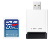 Samsung 256GB SDXC PRO Plus 180MB/s z czytnikiem (2023) - 1149406 - zdjęcie 1